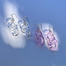 Load image into Gallery viewer, Glass Link Earrings
