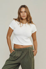 Load image into Gallery viewer, Isola Tee, Washed White

