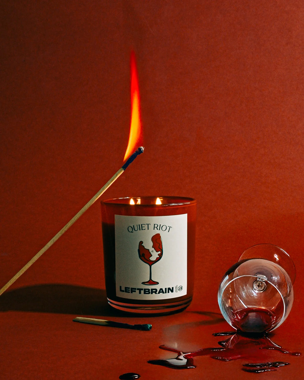 Quiet Riot Candle