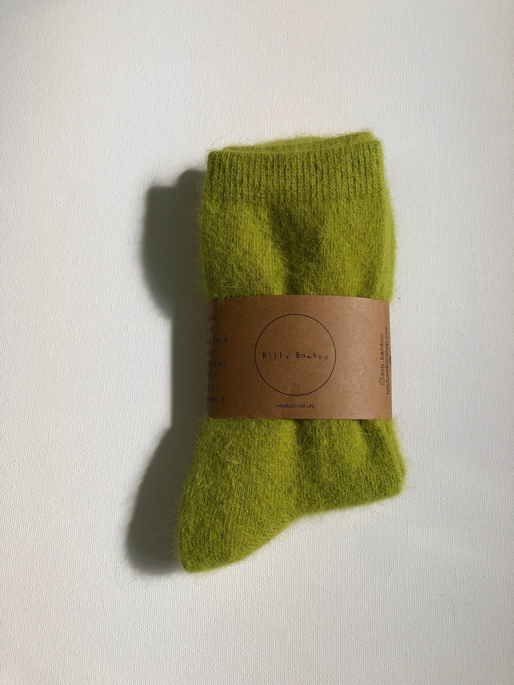 Fluffy Angora Wool Socks