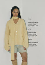 Load image into Gallery viewer, The Knit Cardigan, Wheat
