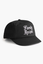Load image into Gallery viewer, Family Recipes Cap - Black
