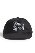 Load image into Gallery viewer, Family Recipes Cap - Black
