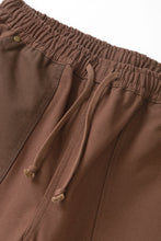 Load image into Gallery viewer, Patchwork Utility Chef Pants - Brown
