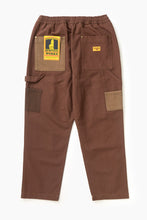 Load image into Gallery viewer, Patchwork Utility Chef Pants - Brown

