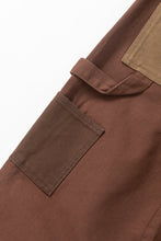 Load image into Gallery viewer, Patchwork Utility Chef Pants - Brown
