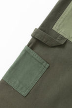 Load image into Gallery viewer, Patchwork Utility Chef Pants - Green
