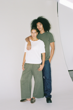 Load image into Gallery viewer, Disco Pant, Olive Green Twill
