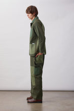 Load image into Gallery viewer, Patchwork Utility Chef Pants - Green
