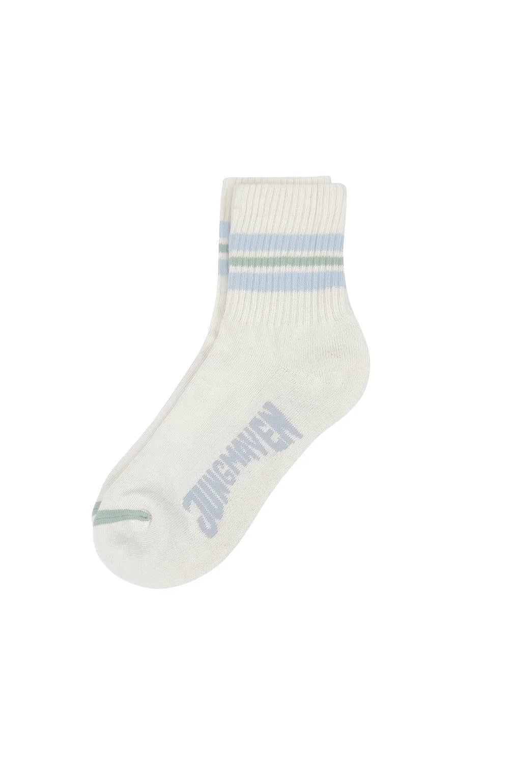 Ankle Socks, Coastal Blue/Pistachio