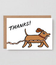 Load image into Gallery viewer, Thanks Sausages Card
