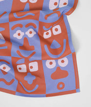 Load image into Gallery viewer, Making Faces Cotton Tea Towel

