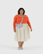 Load image into Gallery viewer, Small Nylon Crescent Bag, Embroidered Miffy
