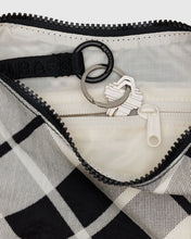 Load image into Gallery viewer, Small Nylon Crescent Bag, Mixed Plaid

