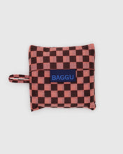 Load image into Gallery viewer, Pink Brown Check Baggu
