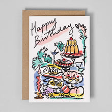 Load image into Gallery viewer, Happy Birthday Banquet Card
