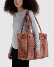 Load image into Gallery viewer, Small Cloud Carry-On, Tan Houndstooth
