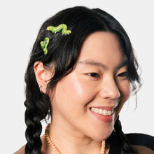 Load image into Gallery viewer, Allie Clips in Inchworm
