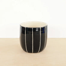 Load image into Gallery viewer, Short Ceramic Striped Tumbler
