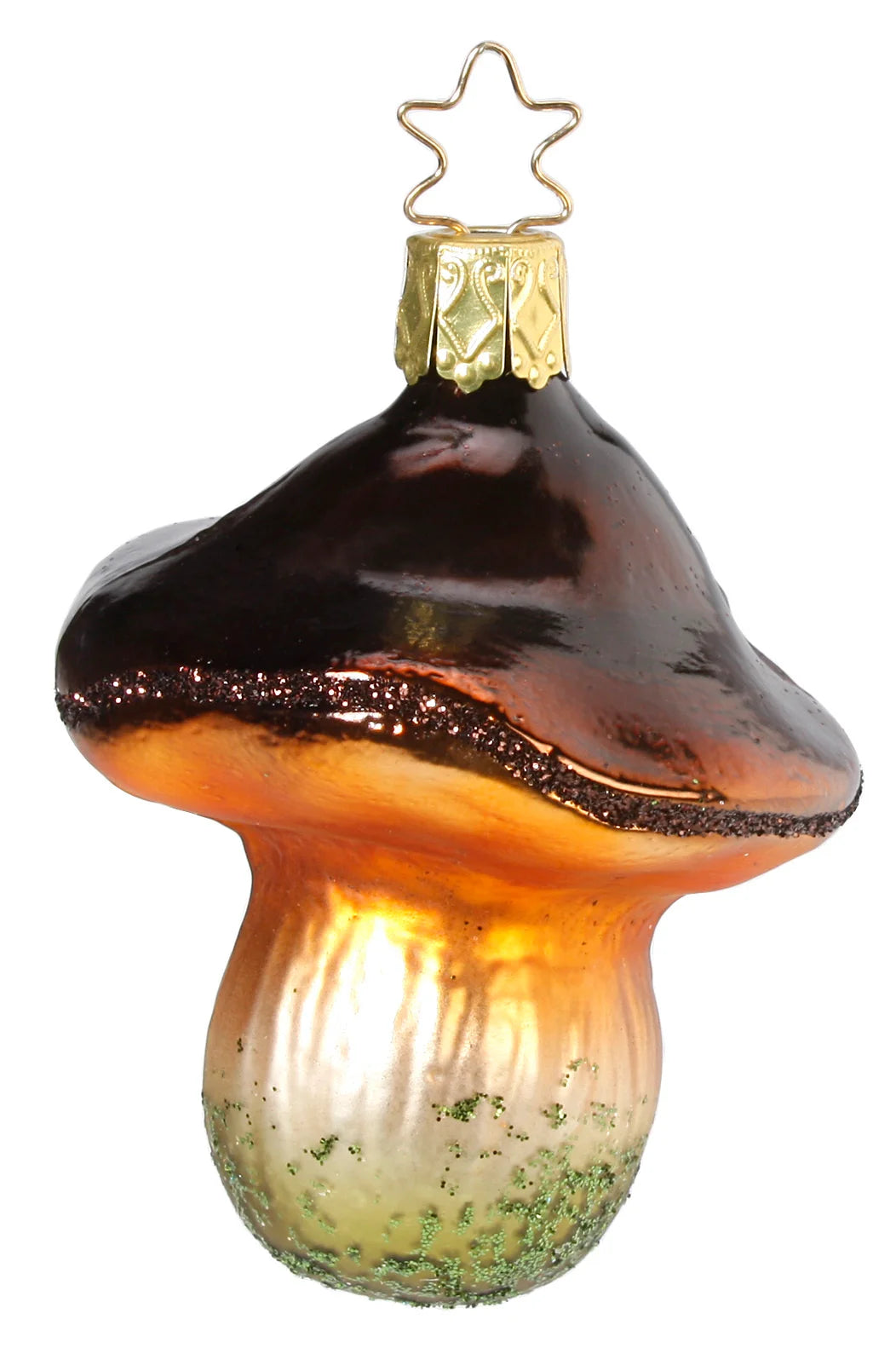 Bay Bolete Mushroom Ornament