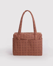 Load image into Gallery viewer, Small Cloud Carry-On, Tan Houndstooth
