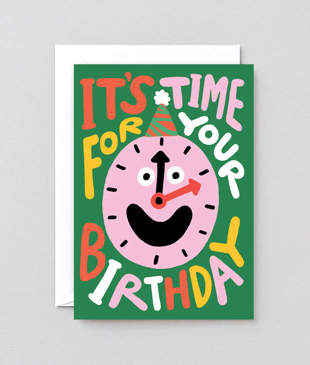 It's Time Birthday Card