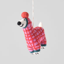 Load image into Gallery viewer, Jayla the Dog Felt Ornament
