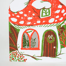 Load image into Gallery viewer, Merry Mushroom House Card
