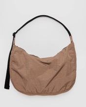 Load image into Gallery viewer, Large Nylon Crescent Bag, Cocoa
