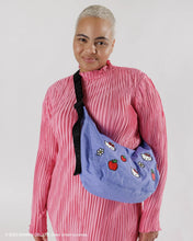 Load image into Gallery viewer, Medium Nylon Crescent Bag, Hello Kitty
