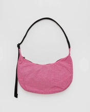Load image into Gallery viewer, Medium Nylon Crescent Bag, Azalea Pink
