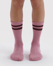 Load image into Gallery viewer, Ribbed Sock - Wild Plum Mix
