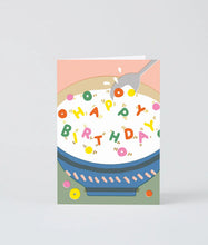 Load image into Gallery viewer, Happy Birthday Cereal Card
