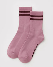 Load image into Gallery viewer, Ribbed Sock - Wild Plum Mix
