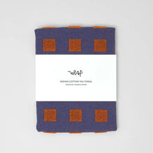 Load image into Gallery viewer, Squares Woven Terry Tea Towel
