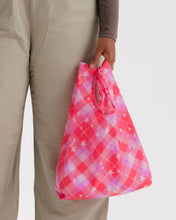 Load image into Gallery viewer, Pink Plaid Stars Baby Baggu

