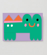 Load image into Gallery viewer, Birthday Croc Fold Out Card
