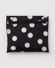 Load image into Gallery viewer, Everyday Cloud Bag, Black and Cream Polka Dot
