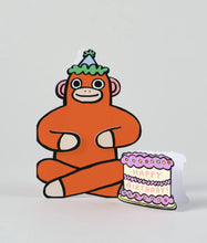 Load image into Gallery viewer, Birthday Monkey with Mini Card
