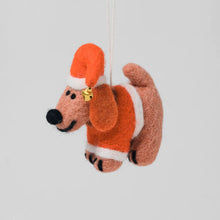 Load image into Gallery viewer, Jeff the Dog Felt Ornament

