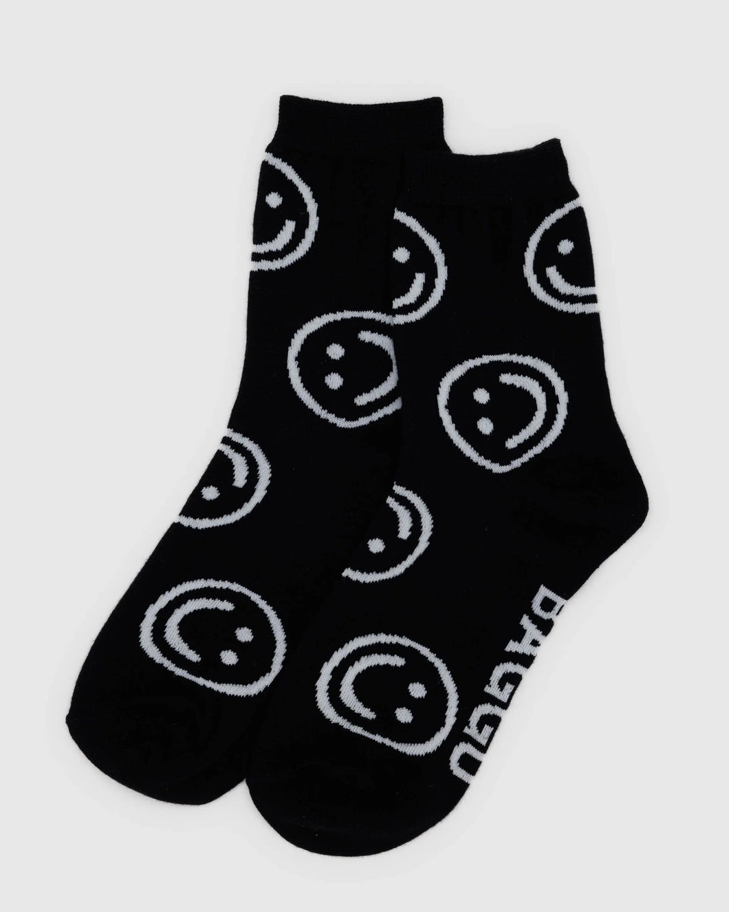 Happy Crew Sock, Black