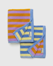 Load image into Gallery viewer, Hand Towel Set, Hotel Stripe
