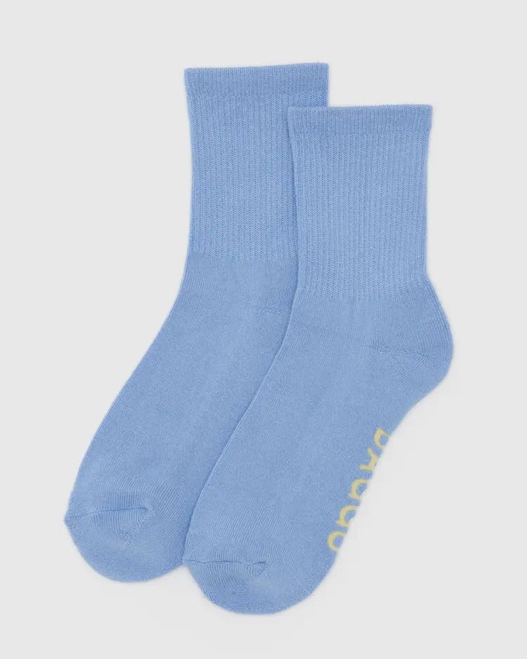 Ribbed Sock - French Blue