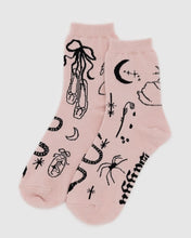 Load image into Gallery viewer, Happy Crew Sock, Ballet Icons
