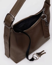 Load image into Gallery viewer, Mini Recycled Leather Shoulder Bag, Brown

