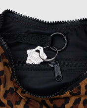 Load image into Gallery viewer, Small Nylon Crescent Bag, Leopard
