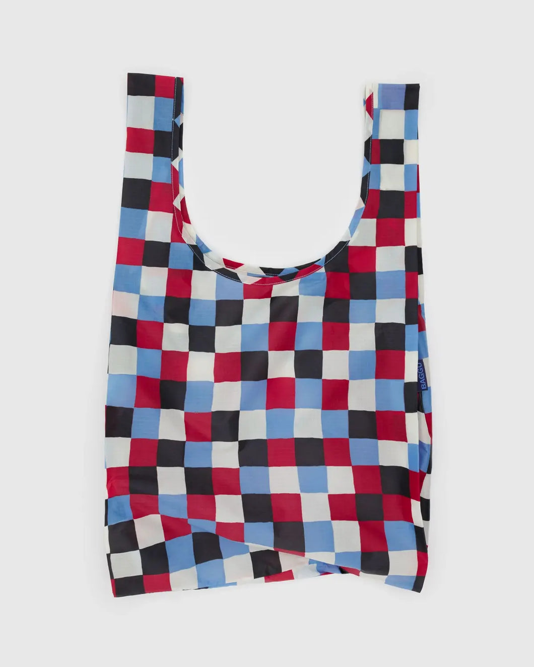 Painted Check Baggu