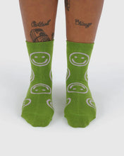 Load image into Gallery viewer, Happy Crew Sock, Pear Happy
