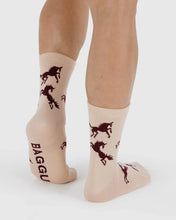 Load image into Gallery viewer, Crew Sock, Horses
