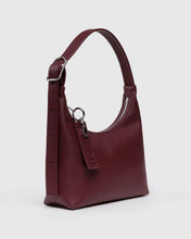 Load image into Gallery viewer, Mini Recycled Leather Shoulder Bag, Mahogany
